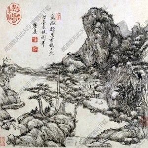 盧鴻《草堂十志圖》-2國(guó)畫高清大圖下載