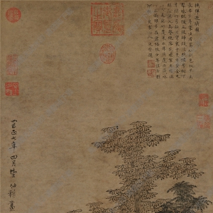 趙雍超高清《挾彈游騎圖》國(guó)畫百度云網(wǎng)盤下載