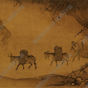 馬遠(yuǎn)超高清《曉雪山行圖》國(guó)畫(huà)百度云網(wǎng)盤(pán)下載