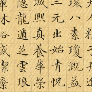 郭尚先高清書法作品《楷書黃庭內(nèi)景經(jīng)卷》百度云網(wǎng)盤下載