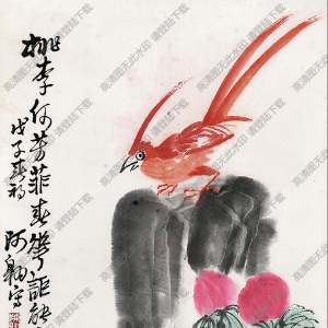 陳大羽國(guó)畫 富貴長(zhǎng)壽 高清大圖下載