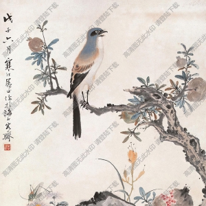 江寒汀作品 花鳥(niǎo)畫(huà)13 高清大圖下載