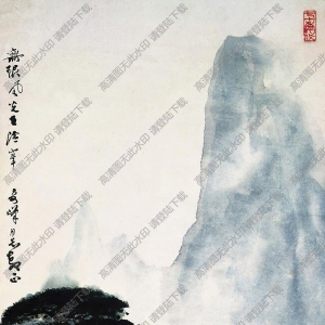 關(guān)山月國(guó)畫作品 無(wú)限風(fēng)光在險(xiǎn)峰 高清下載