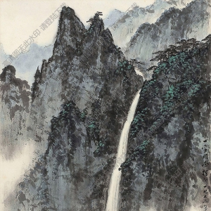 魏紫熙國(guó)畫作品 李白詩(shī)意圖 高清下載