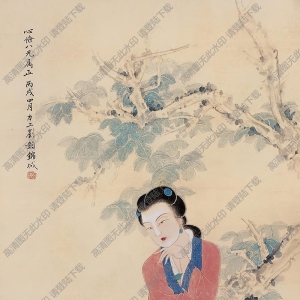 劉力上國畫 人物-古代仕女 高清大圖下載