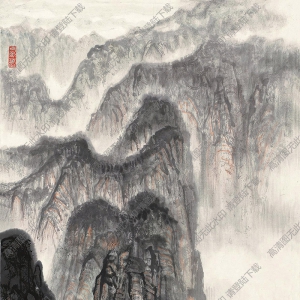 黃養(yǎng)輝國畫作品 巫峽云雨 高清下載