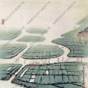 黃養(yǎng)輝作品 江南佳景 高清大圖下載