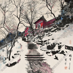 戴澤國(guó)畫(huà) 瑞雪 高清大圖下載