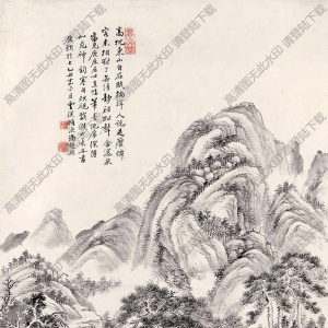 馮超然國(guó)畫(huà) 山水3 高清大圖下載