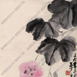 王夢(mèng)白國(guó)畫 花鳥畫7 高清大圖下載