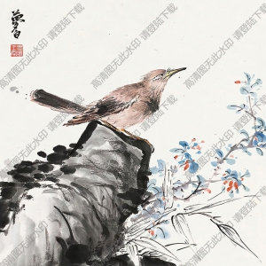 王夢(mèng)白國(guó)畫 花鳥畫9 高清大圖下載