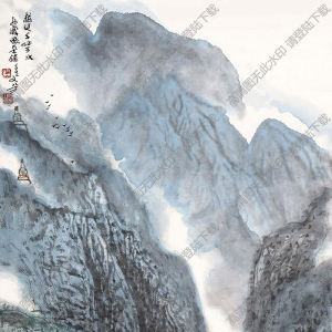 王文芳作品 越過(guò)千山萬(wàn)水 高清大圖下載