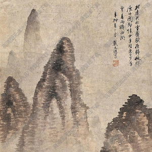 戴進(jìn)國(guó)畫(huà) 山水畫(huà) (4) 高清大圖下載