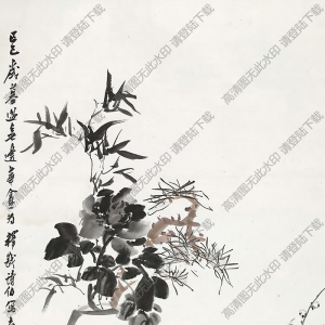 湯定之國(guó)畫(huà) 花卉(3) 高清大圖下載