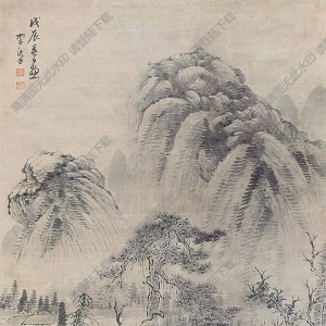 李流芳國(guó)畫 山水  (2) 高清大圖下載