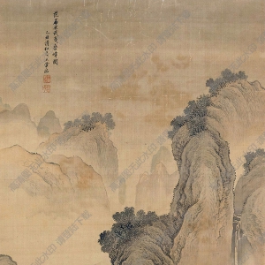 王翚國(guó)畫(huà) 武夷疊嶂圖 高清大圖下載