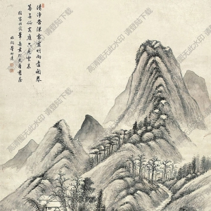 董邦達作品 清凈當(dāng)深處 高清大圖下載