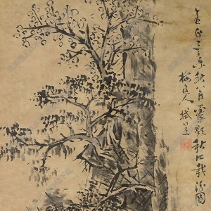 吳鎮(zhèn)國(guó)畫 山水 高清大圖下載