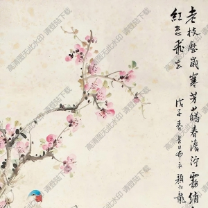 顏伯龍作品 花鳥 (6) 高清大圖下載