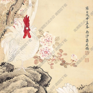 蔣廷錫國(guó)畫 花卉 (5) 高清大圖下載