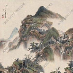 王時敏作品 山水 (5) 高清大圖下載