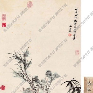 王時敏作品 山水 (10) 高清大圖下載