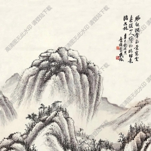 吳徵國(guó)畫(huà) 山水 (7) 高清大圖下載