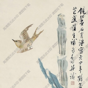 吳鏡汀國(guó)畫 花鳥(niǎo) 高清大圖下載