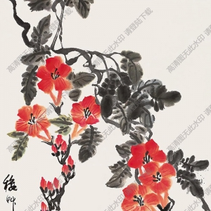 陳秋草國(guó)畫(huà) 花卉 (16) 高清大圖下載