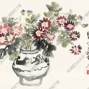 陳秋草國(guó)畫(huà) 花鳥(niǎo) (3) 高清大圖下載