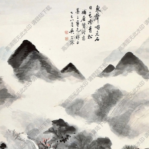 吳華源國(guó)畫(huà) 山水 (3) 高清大圖下載