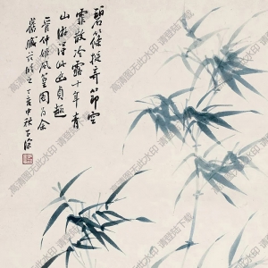 吳華源國(guó)畫(huà) 竹石圖 (12) 高清大圖下載